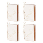 2 Sets Wedding Vow Books Exquisite Gift Card Declaration Booklets Props SuppliesStyle 2