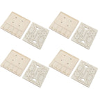 4 Sets Wooden Water Wheel Toys DIY Children Technology DIY Assembly Puzzle Model