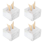 25 Sets Square Candy Box European Wedding Party Gift Box for Chocolate Cookies JewelryMarble Pattern (Golden Wing)