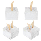 25 Sets Square Candy Box European Wedding Party Gift Box for Chocolate Cookies JewelryMarble Pattern (Golden Wing)
