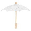 Lace Umbrella Parasol Vintage Wedding Bridal Umbrella for Photo Costume Party SuppliesS White