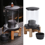 Incense Burner Smoke Backflow Incense Holder Living Room Decor Feng Shui Decoration
