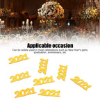 2021 Confetti Gold 100g Wedding New Year Birthday Party Graduation Decoration Supply