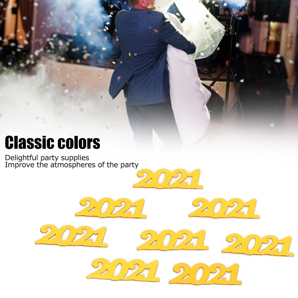 2021 Confetti Gold 100g Wedding New Year Birthday Party Graduation Decoration Supply
