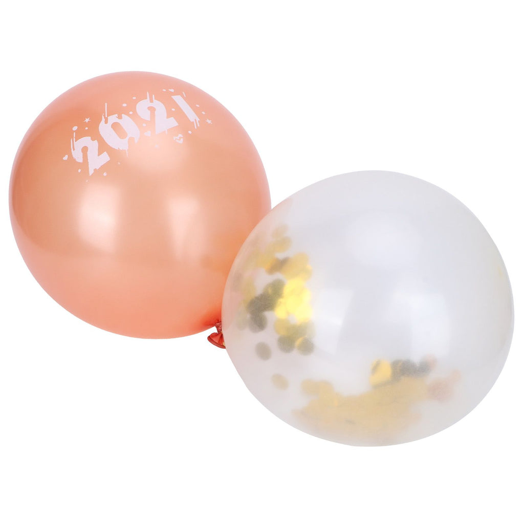 2021 Balloons Latex Sequins Balloon Paper Flowers Ball Set Birthday Wedding Party Decoration