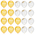 Sequin Balloon Set Home Decorative Balloon Accessory for Graduation 2021 New Year Party