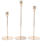 Single Head Candlestick Candle Holder Stand Home Table Decorative Ornament Wedding Decoration
