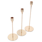 Single Head Candlestick Candle Holder Stand Home Table Decorative Ornament Wedding Decoration
