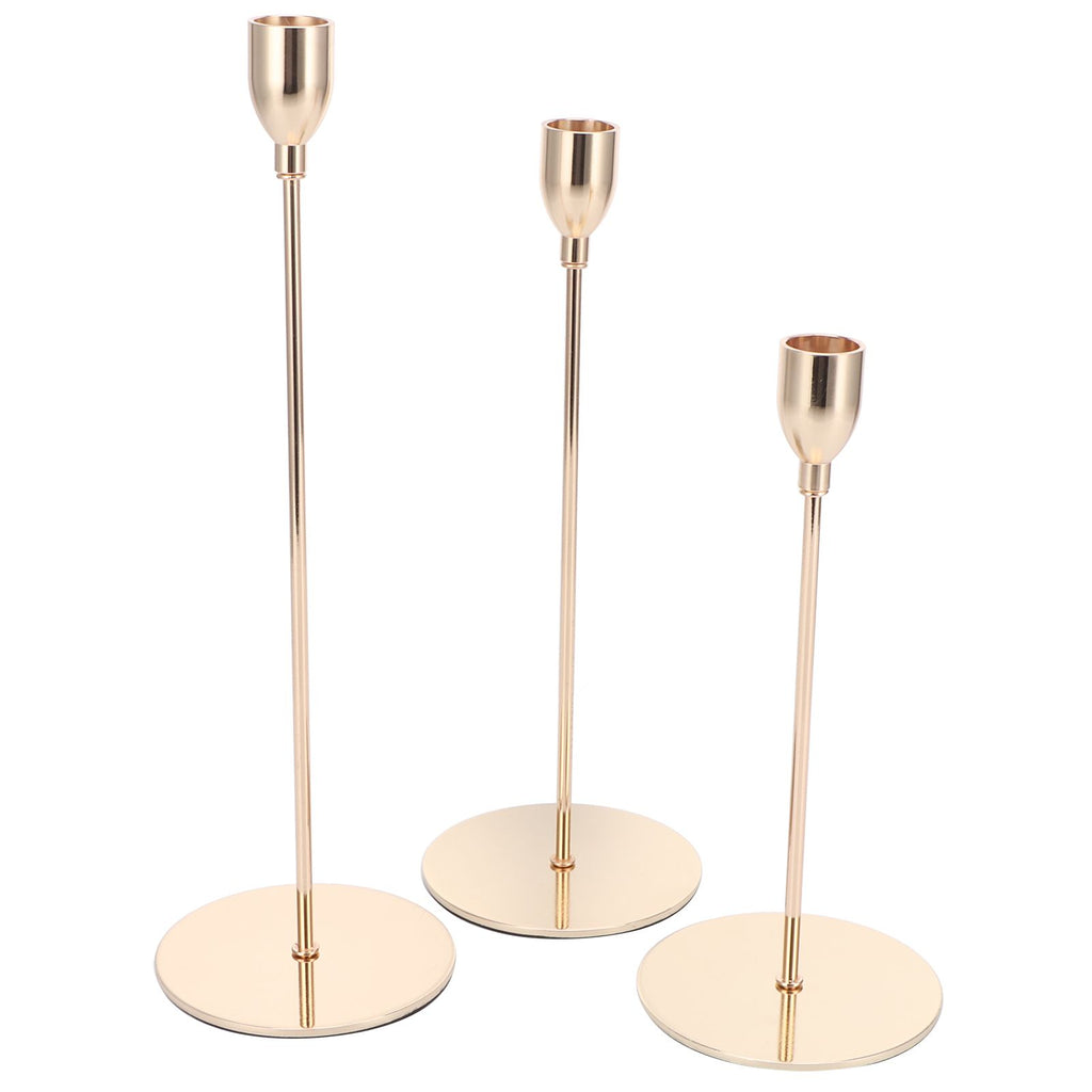 Single Head Candlestick Candle Holder Stand Home Table Decorative Ornament Wedding Decoration