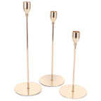 Single Head Candlestick Candle Holder Stand Home Table Decorative Ornament Wedding Decoration