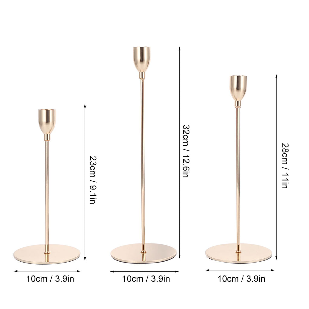 Single Head Candlestick Candle Holder Stand Home Table Decorative Ornament Wedding Decoration