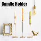 Single Head Candlestick Candle Holder Stand Home Table Decorative Ornament Wedding Decoration