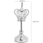 Crown Shape Tea Light Holders Candlestick Candle Holder Stand Wedding Ornaments Home Decoration