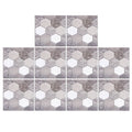 10PCS Self Adhesive Tile Sticker Anti Collision Sticker for Home Living Room Kitchen Decor