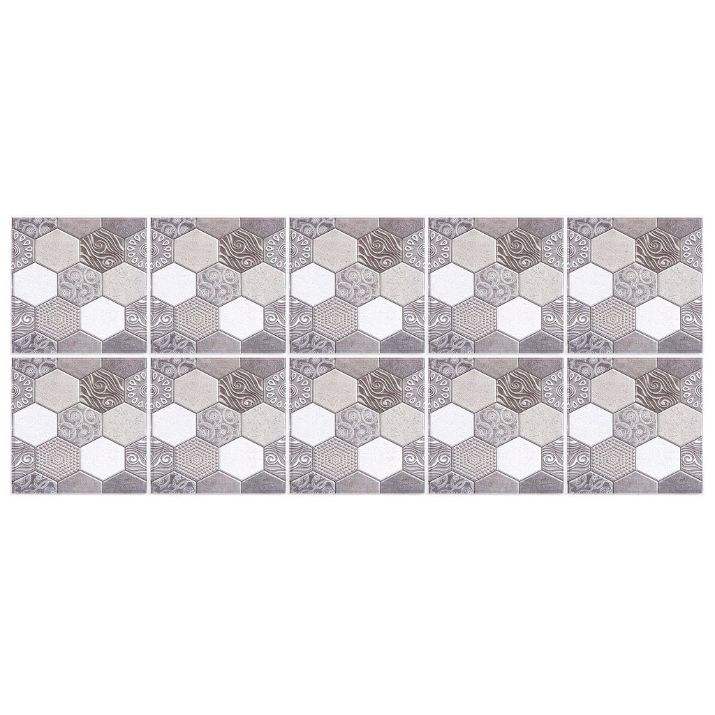 10PCS Self Adhesive Tile Sticker Anti Collision Sticker for Home Living Room Kitchen Decor