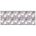 10PCS Self Adhesive Tile Sticker Anti Collision Sticker for Home Living Room Kitchen Decor