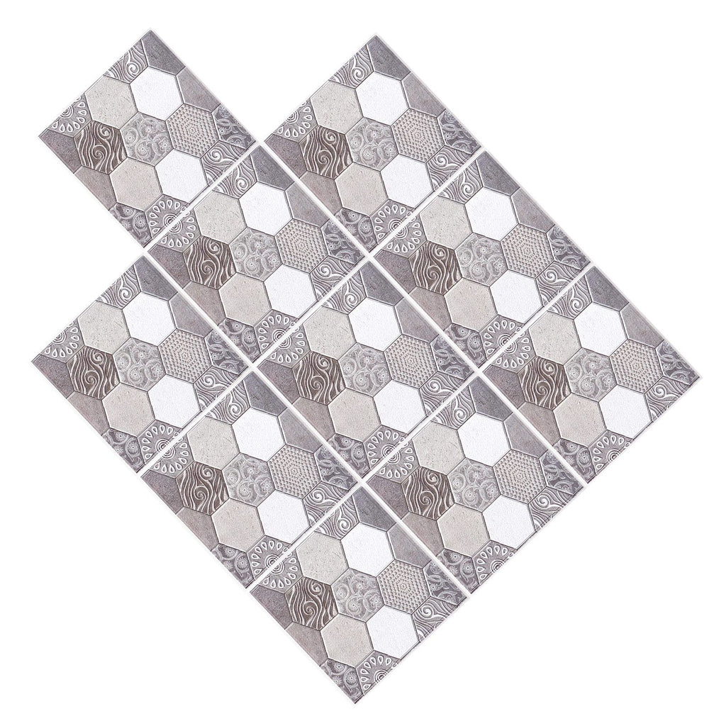10PCS Self Adhesive Tile Sticker Anti Collision Sticker for Home Living Room Kitchen Decor