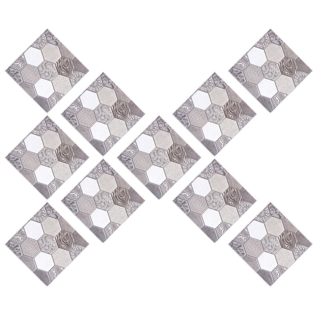 10PCS Self Adhesive Tile Sticker Anti Collision Sticker for Home Living Room Kitchen Decor