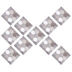 10PCS Self Adhesive Tile Sticker Anti Collision Sticker for Home Living Room Kitchen Decor