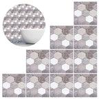 10PCS Self Adhesive Tile Sticker Anti Collision Sticker for Home Living Room Kitchen Decor