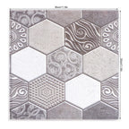 10PCS Self Adhesive Tile Sticker Anti Collision Sticker for Home Living Room Kitchen Decor