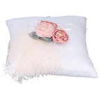 Wedding Ring Pillow Cloth Wedding Cushion Romantic Wedding Supplies for Ceremony Decoration