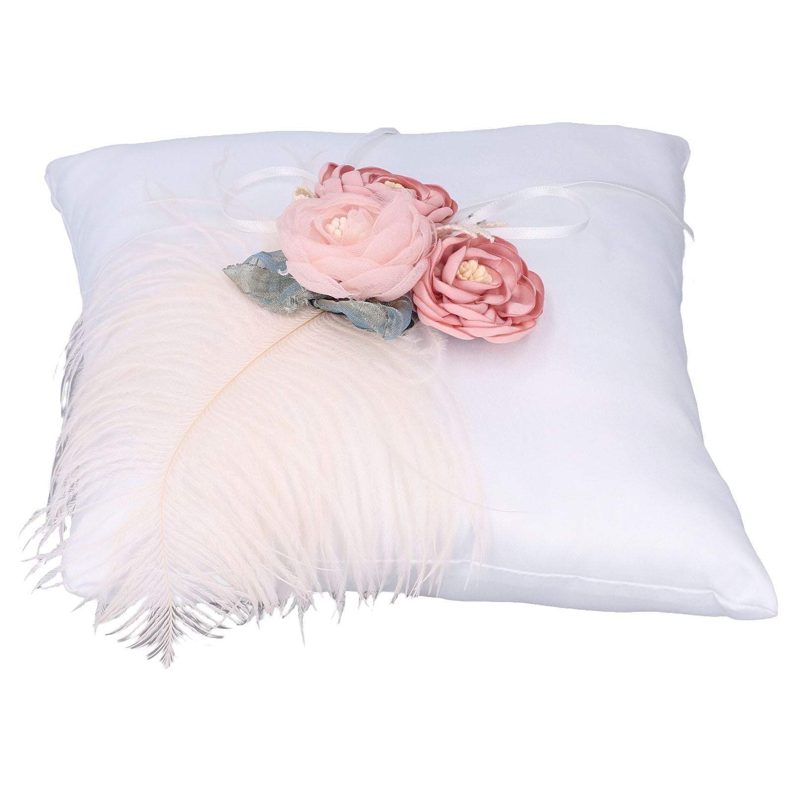 Wedding Ring Pillow Cloth Wedding Cushion Romantic Wedding Supplies for Ceremony Decoration