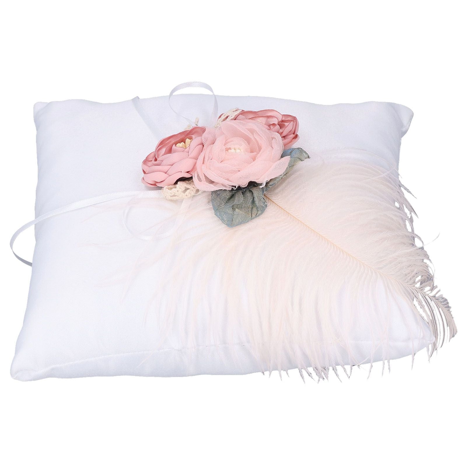 Wedding Ring Pillow Cloth Wedding Cushion Romantic Wedding Supplies for Ceremony Decoration