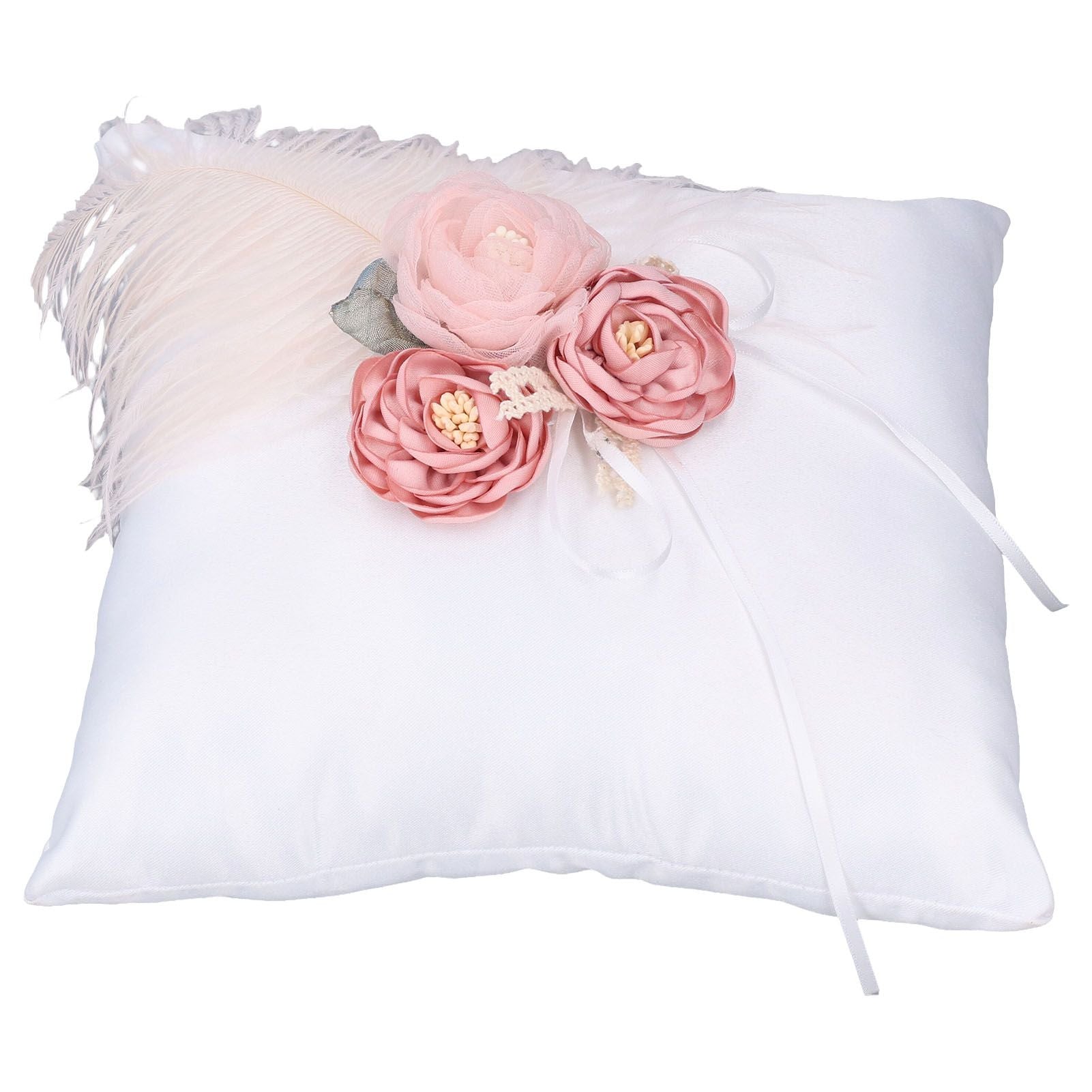 Wedding Ring Pillow Cloth Wedding Cushion Romantic Wedding Supplies for Ceremony Decoration