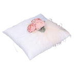 Wedding Ring Pillow Cloth Wedding Cushion Romantic Wedding Supplies for Ceremony Decoration