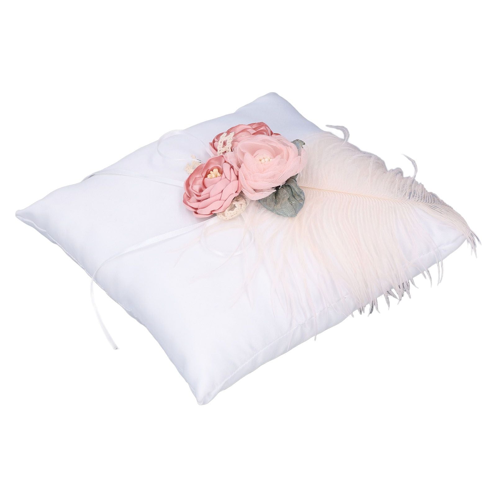 Wedding Ring Pillow Cloth Wedding Cushion Romantic Wedding Supplies for Ceremony Decoration