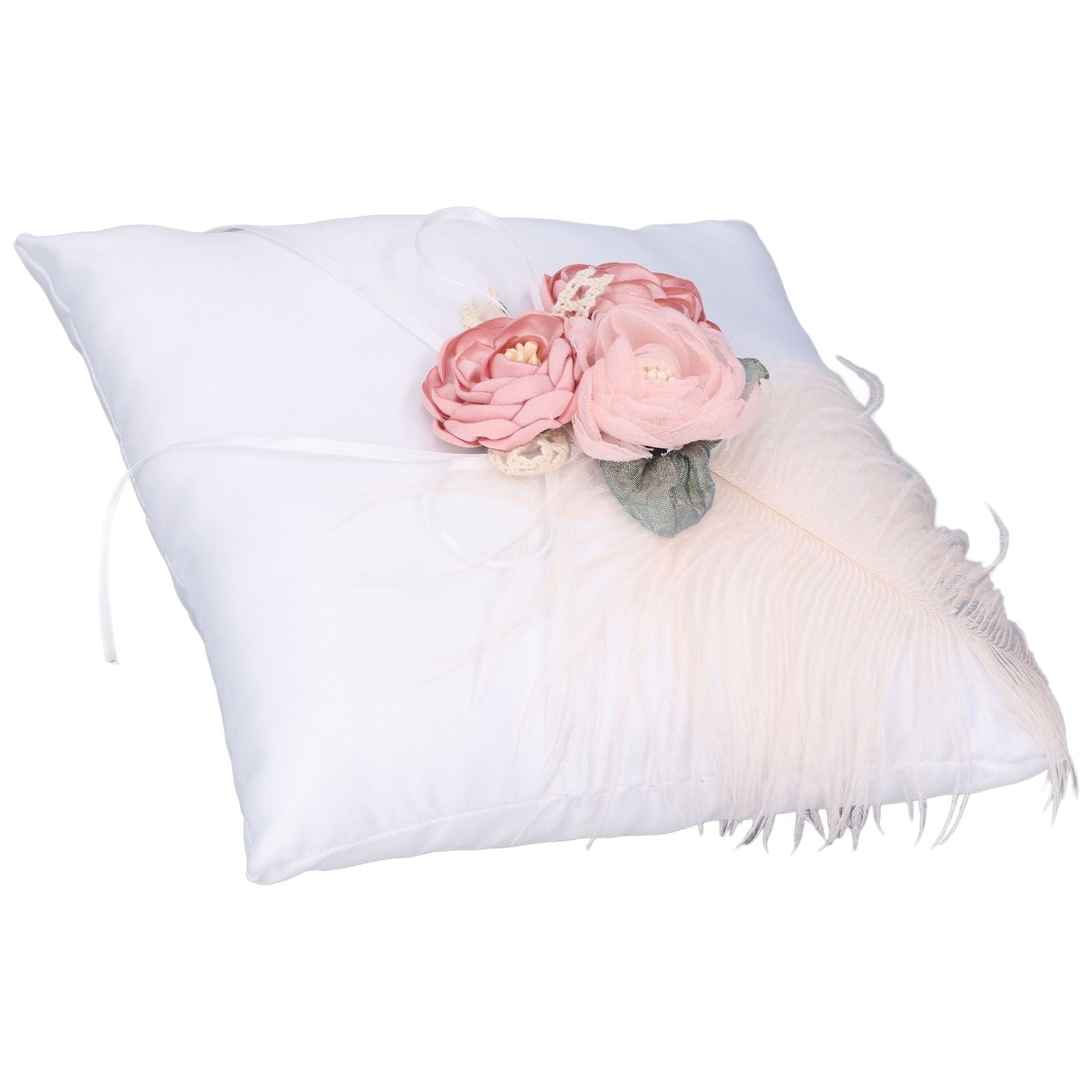 Wedding Ring Pillow Cloth Wedding Cushion Romantic Wedding Supplies for Ceremony Decoration