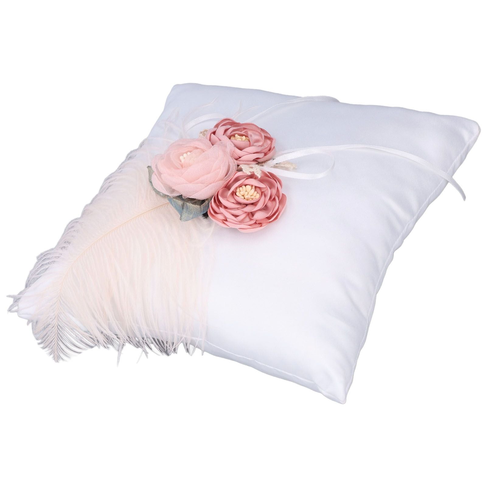 Wedding Ring Pillow Cloth Wedding Cushion Romantic Wedding Supplies for Ceremony Decoration