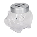 Piggy Bank Voice Counting Plastic Automatically Identify Pig Saving Box for Dollars Coins