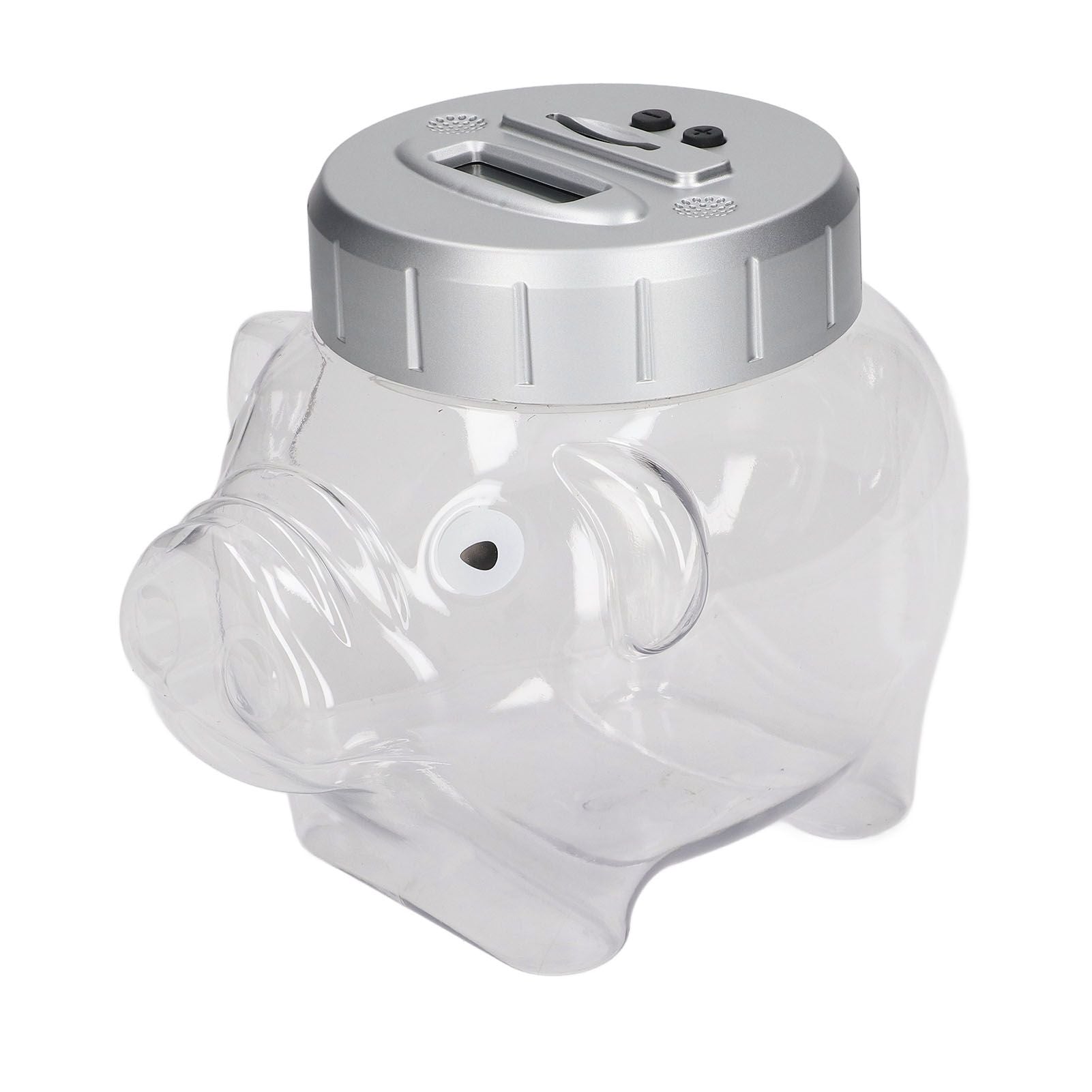 Piggy Bank Voice Counting Plastic Automatically Identify Pig Saving Box for Dollars Coins