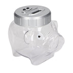 Piggy Bank Voice Counting Plastic Automatically Identify Pig Saving Box for Dollars Coins
