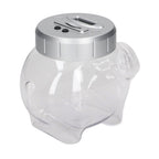 Piggy Bank Voice Counting Plastic Automatically Identify Pig Saving Box for Dollars Coins