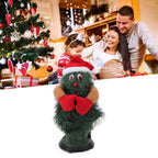 Rotating Dancing Christmas Tree Music Plastic Electric Christmas Tree Toy for Decoration Children's Day
