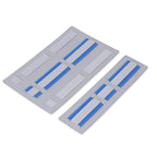 Portable Electronic Plywood Organizer Attachable to Laptop Notebook Cable Wireless Mouse Gray
