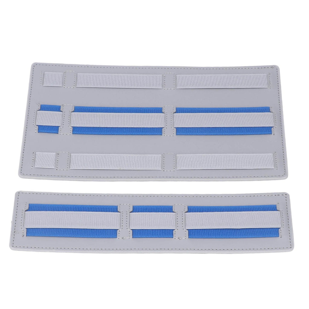 Portable Electronic Plywood Organizer Attachable to Laptop Notebook Cable Wireless Mouse Gray
