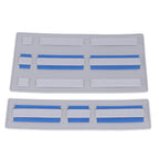 Portable Electronic Plywood Organizer Attachable to Laptop Notebook Cable Wireless Mouse Gray