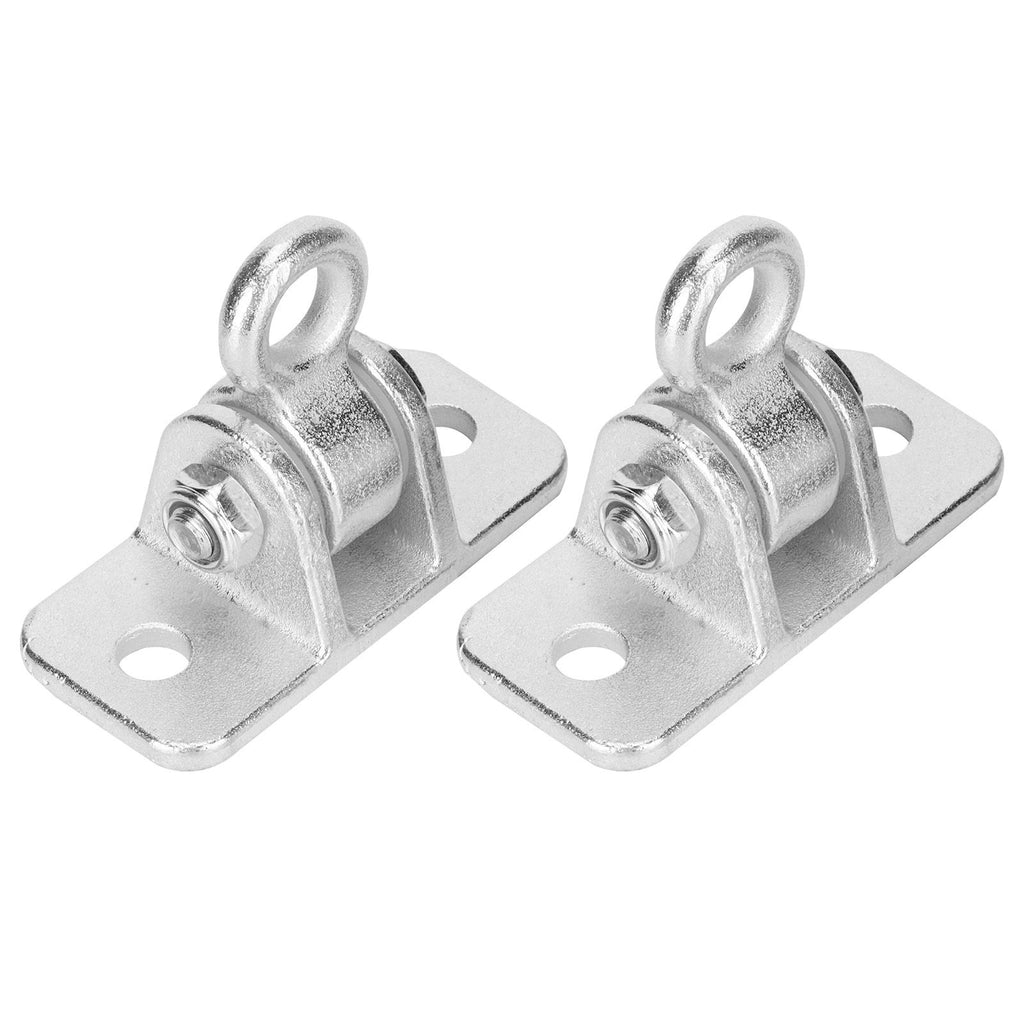 2Set Swing Hanger Iron Suspension Hammock Hanging Chair Hook Fixed Plate Accessories