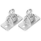 2Set Swing Hanger Iron Suspension Hammock Hanging Chair Hook Fixed Plate Accessories
