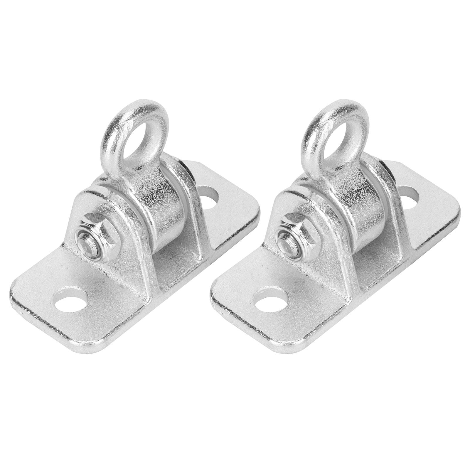 2Set Swing Hanger Iron Suspension Hammock Hanging Chair Hook Fixed Plate Accessories