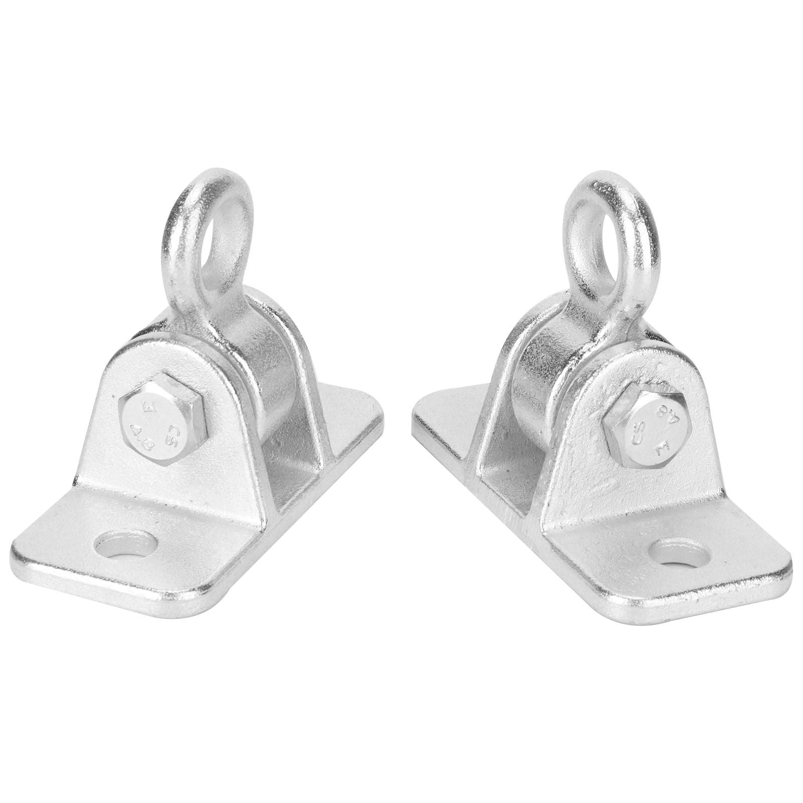 2Set Swing Hanger Iron Suspension Hammock Hanging Chair Hook Fixed Plate Accessories