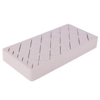 24 Slots Silicone Lipstick Organizer Makeup Cosmetics Holder Storage Box Display StandPink