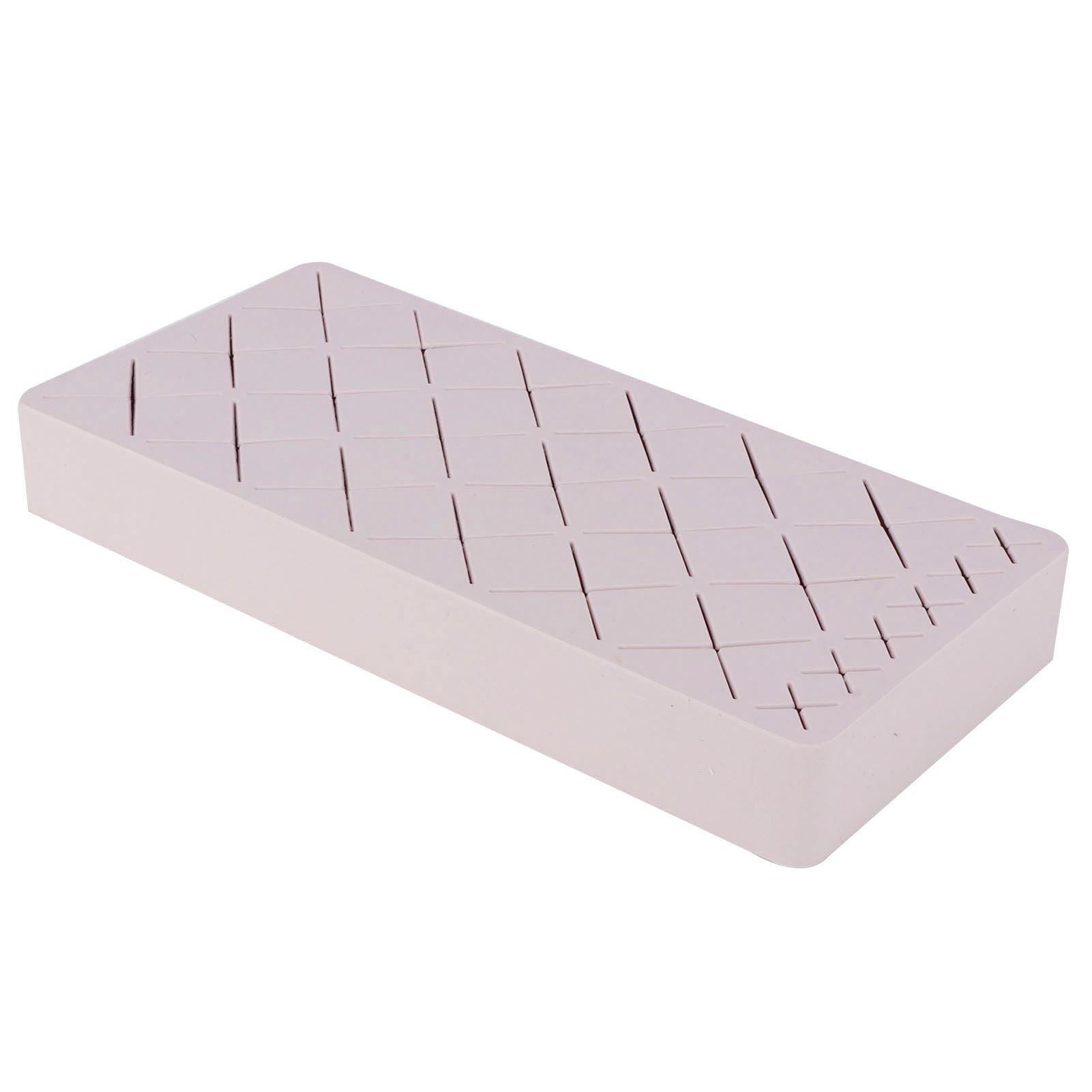 24 Slots Silicone Lipstick Organizer Makeup Cosmetics Holder Storage Box Display StandPink