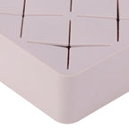24 Slots Silicone Lipstick Organizer Makeup Cosmetics Holder Storage Box Display StandPink