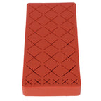 24 Slots Silicone Lipstick Organizer Makeup Cosmetics Holder Storage Box Display StandRed