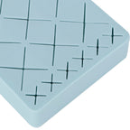 24 Slots Silicone Lipstick Organizer Makeup Cosmetics Holder Storage Box Display StandBlue
